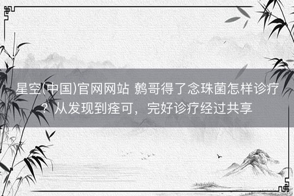 星空(中国)官网网站 鹩哥得了念珠菌怎样诊疗？从发现到痊可，完好诊疗经过共享